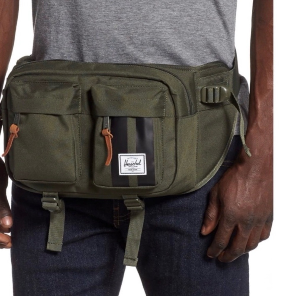 Herschel Supply Company Olive Belt Bag